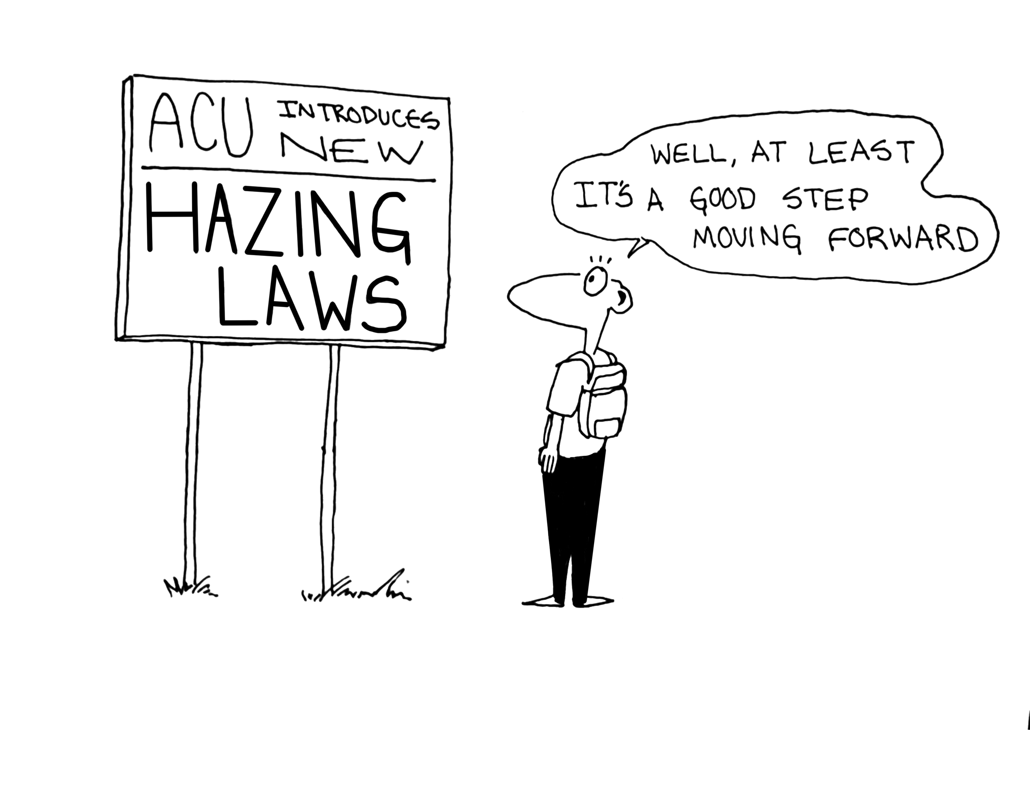 New hazing laws make pledging safer - The Optimist