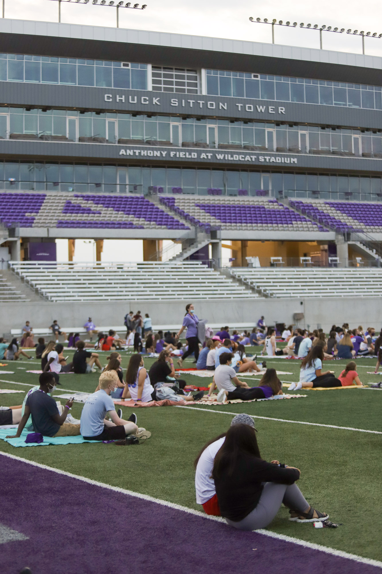 Gallery Students dress up for "Space Jam" showing in stadium Optimist