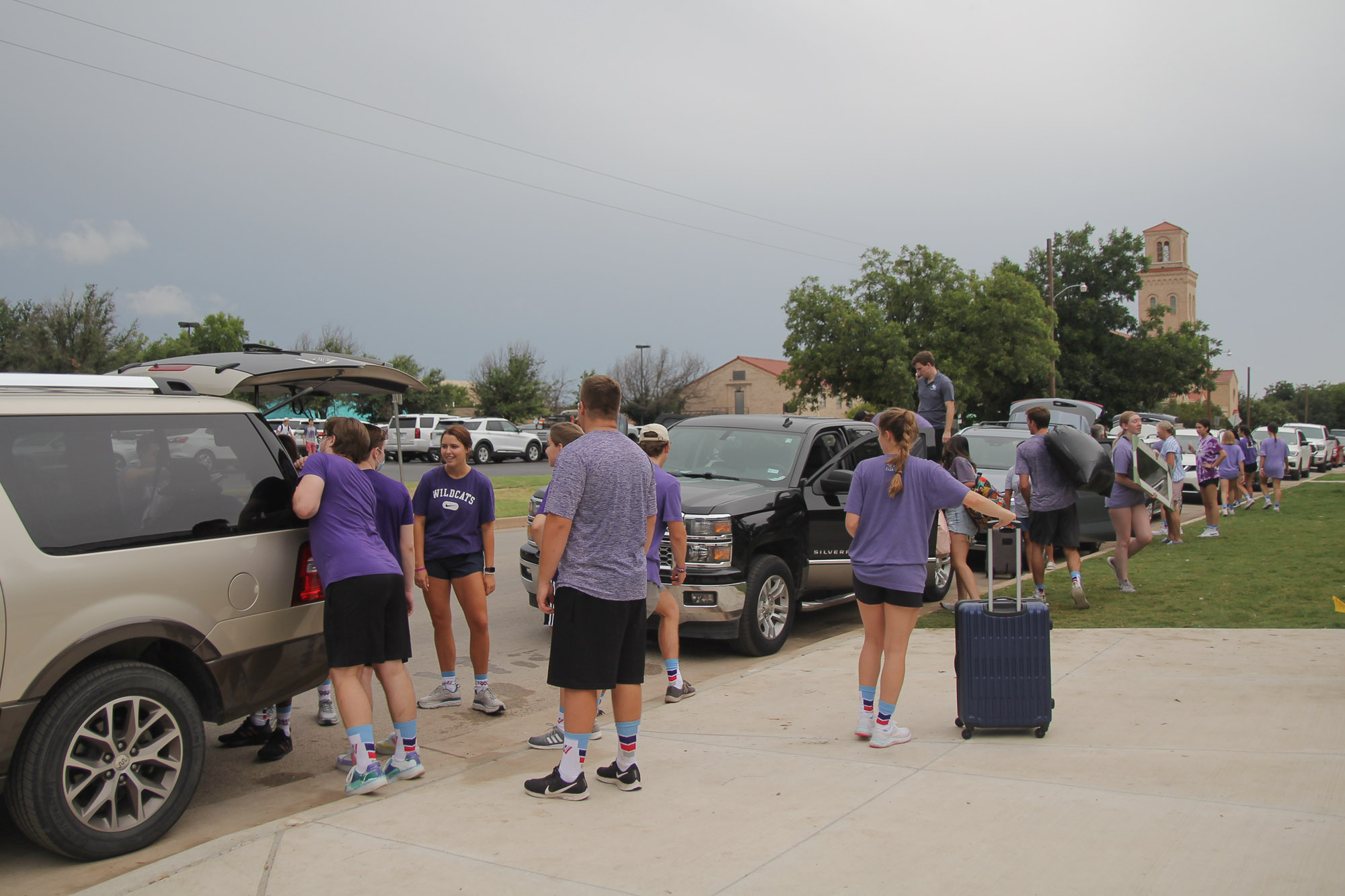 Gloomy weather class of 2025 on movein day Optimist