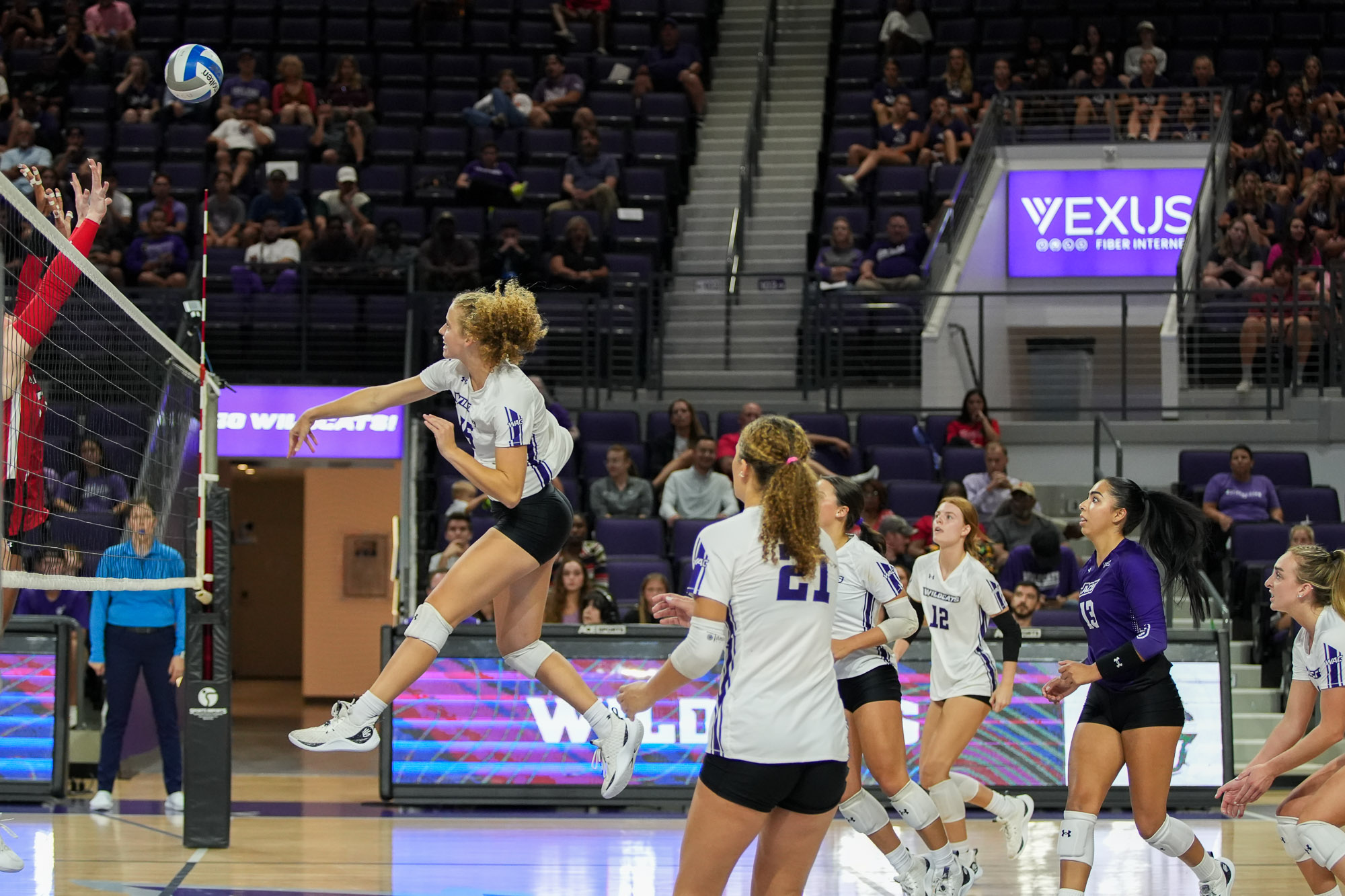 Tech Volleyball Triumphs Over Wisconsin In Historic Matchup