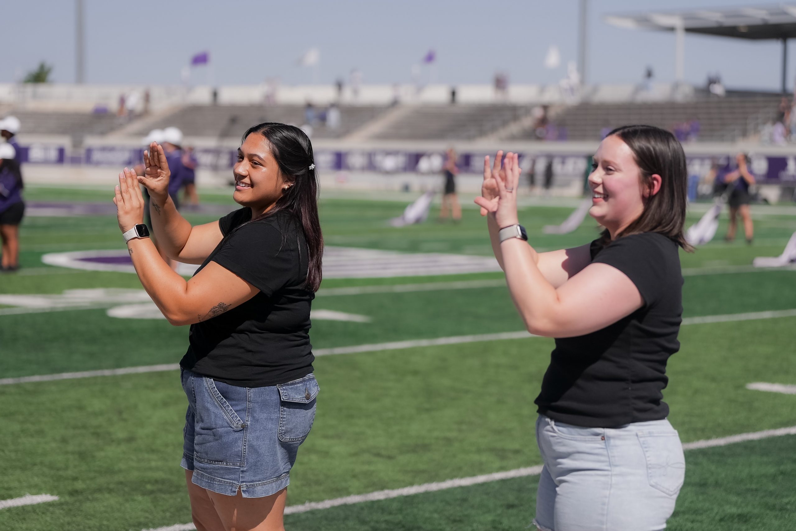 American Sign Language class to sign anthem at game The